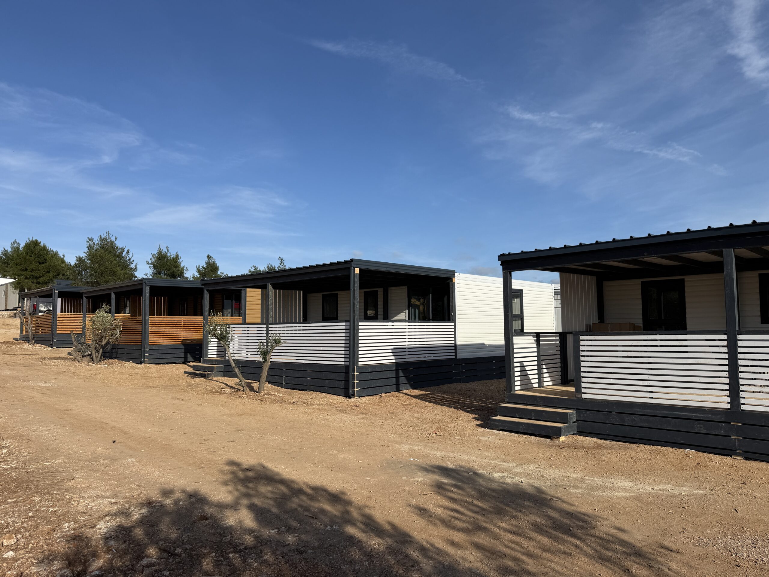 Dron pogled na kampe